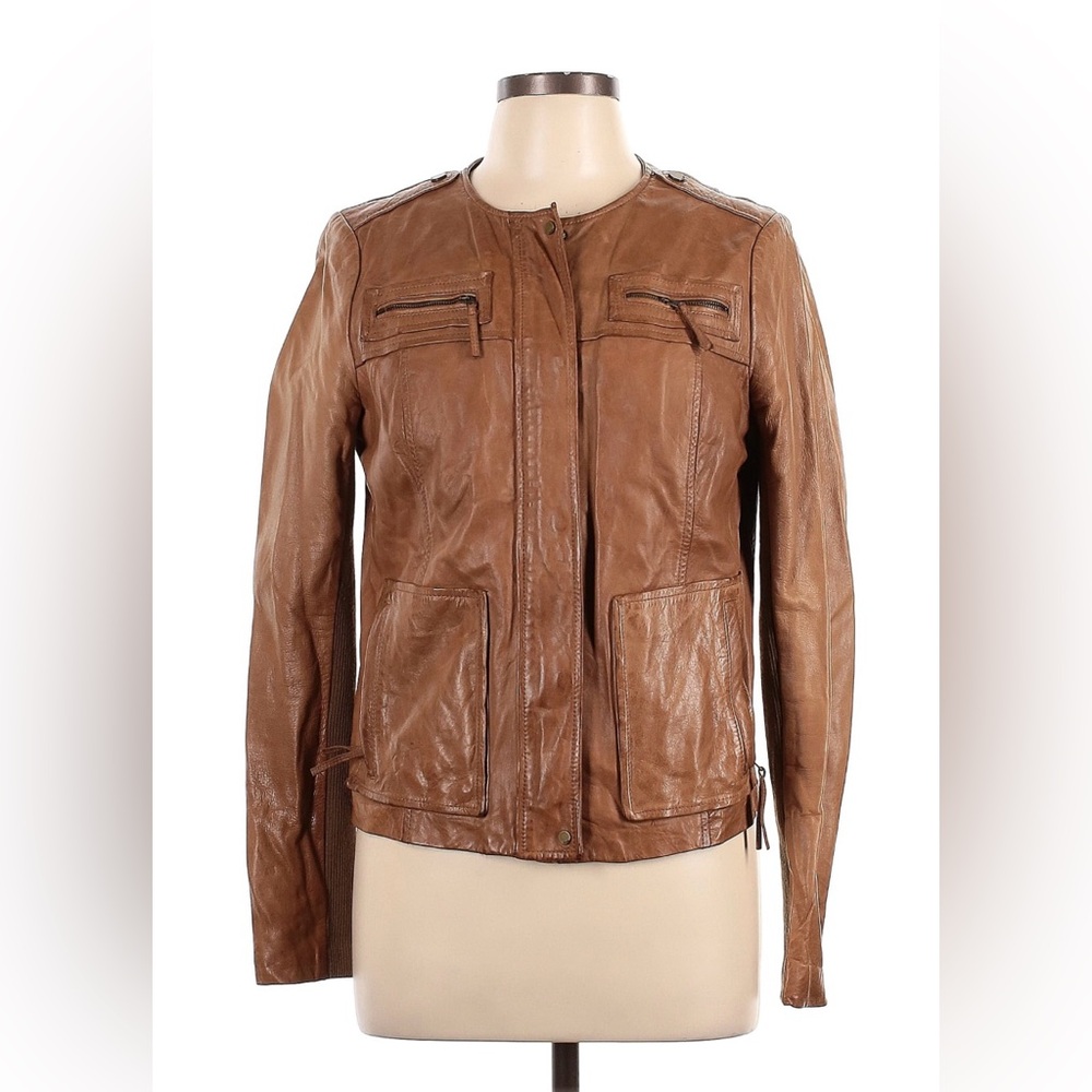 Vince Brown Leather jacket